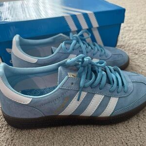 ADIDAS HANDBALL SPEZIAL SHOES. Light blue. Size 7. Only worn once.